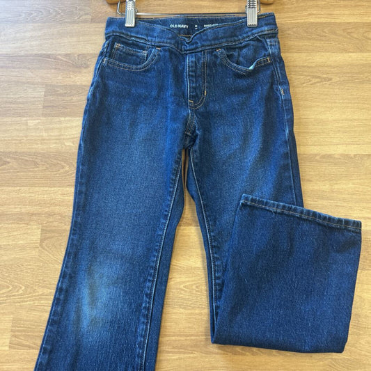 Old Navy Boot Cut Jeans 8 (wear in knee)