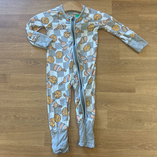 Little One Shop Bamboo Ball/Pin Zip Sleeper 0/3m