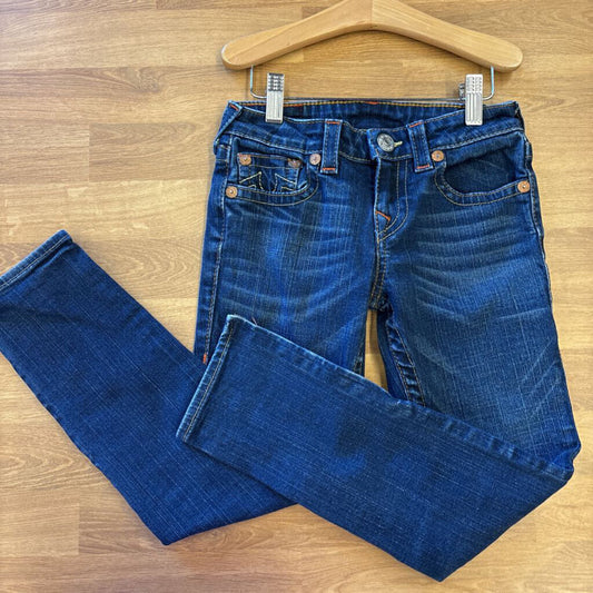 True Religion Zip Ankle Slim Jean 8