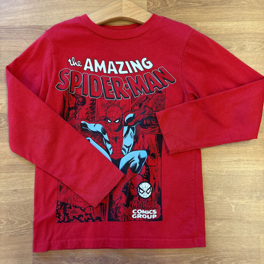 Marvel Spiderman LS Tee (small mark Sleeve) 5/6