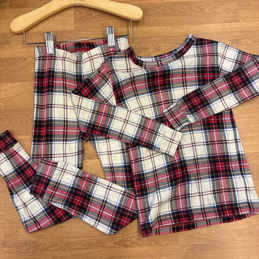 Baby Gap Plaid Pjs - 5