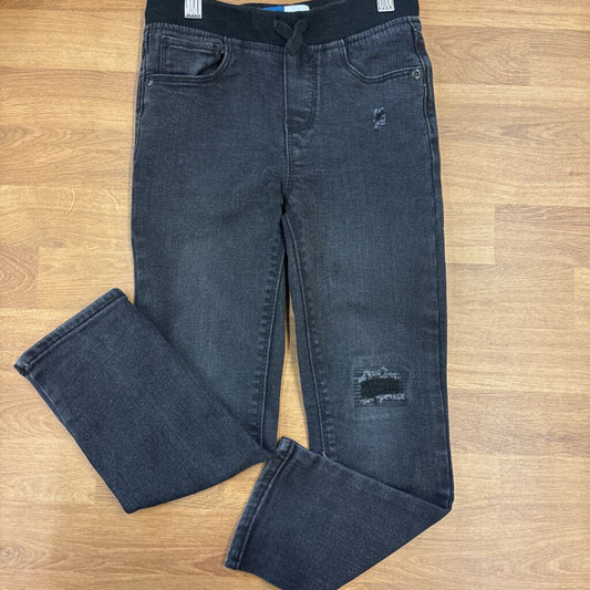 Old Navy Distressed Pull On Skinny Jeans - 5