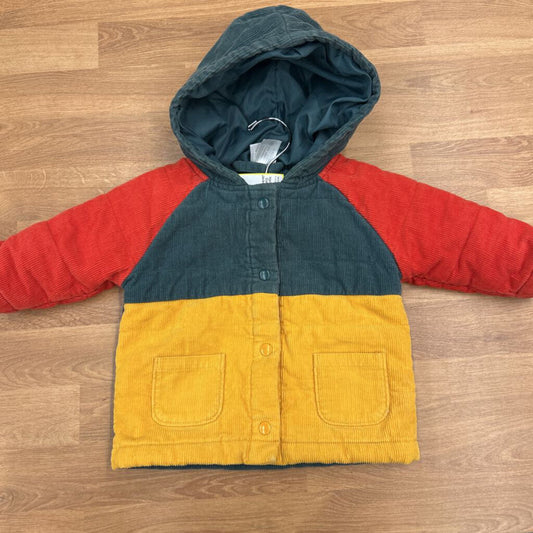 Hanna Andersson Corduroy Puffer Jacket - 3/6m