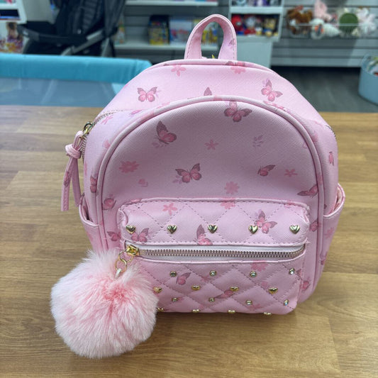 Butterfly Pink Backpack