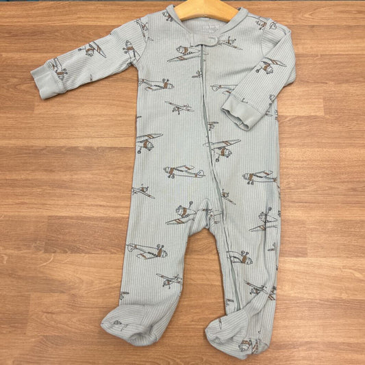 Carter's Airplane Zip Sleeper - 9m