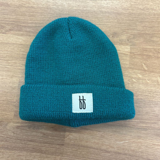 Teal Infant Knit Beanie
