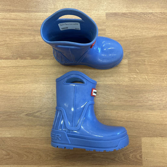 Hunter Blue Rain Boots - 7