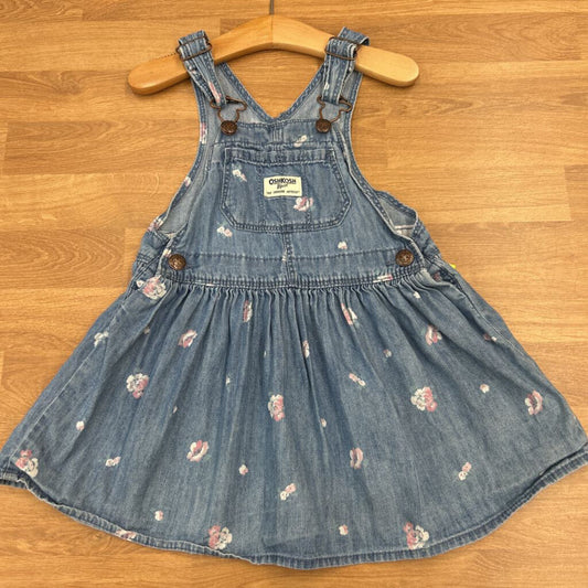 Osh Kosh Floral Jumper - 3T