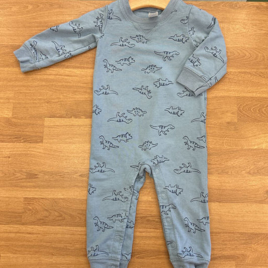 Carter's Dino LS Romper - 18m