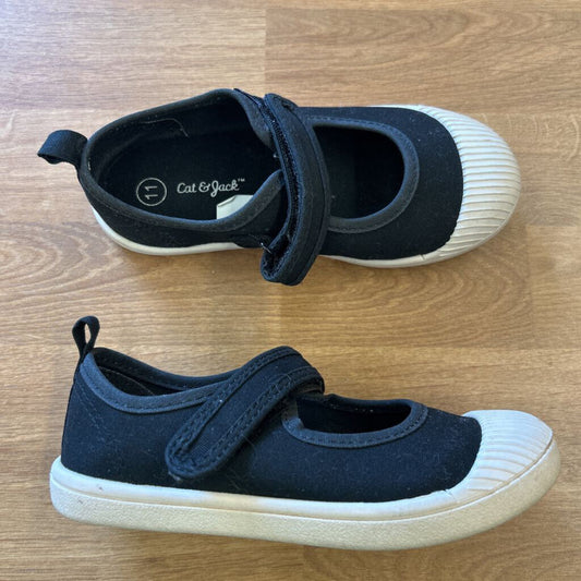 Cat & Jack Black Mary Janes - 11