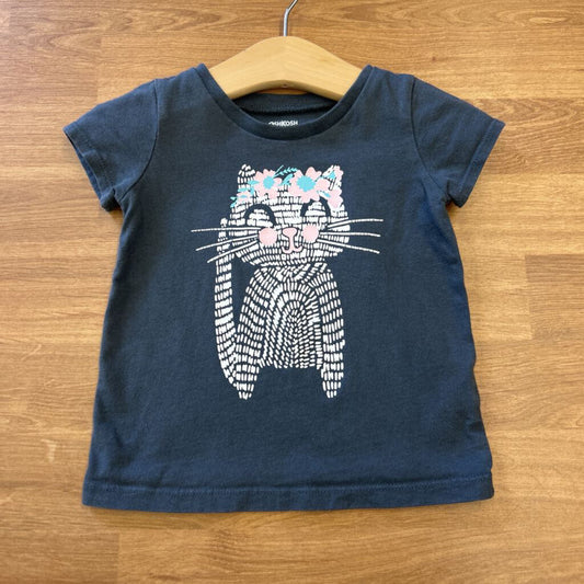 Osh Kosh Cat SS Tee - 12m
