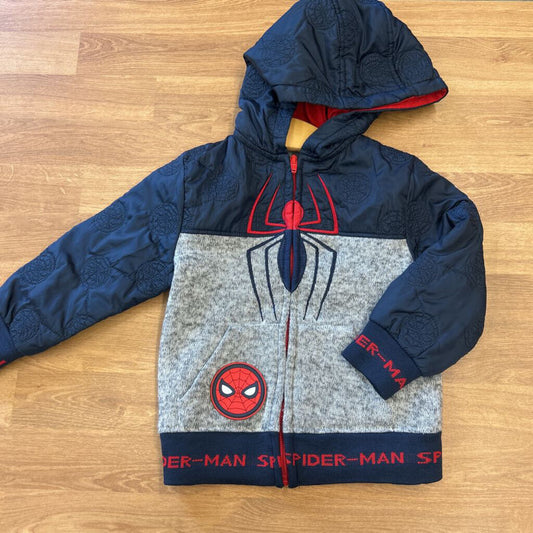 Marvel Spiderman Zip Hoodie - 3T