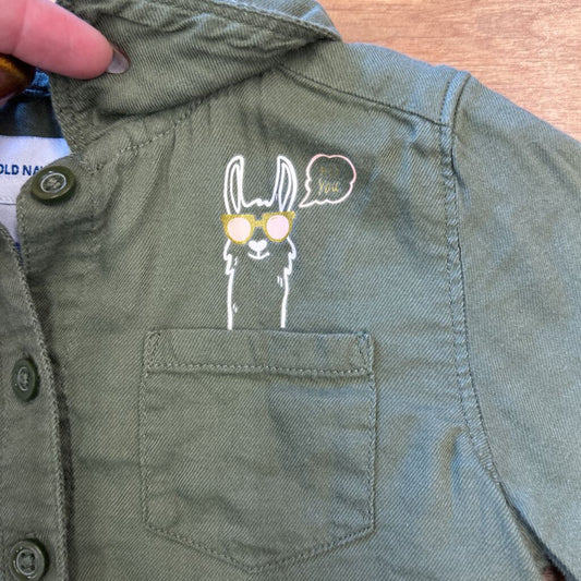 Old Navy LS Button Up - 4T