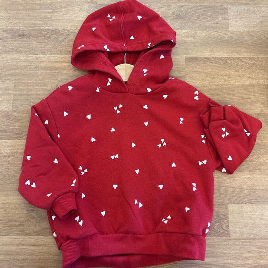 Old Navy Heart Hoodie - 2T
