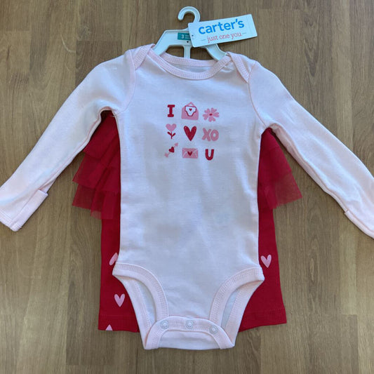 NWT Carter's Love You More Two Pc Set - 3m
