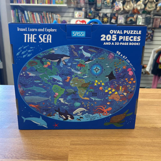 NEW Sassi The Sea Puzzle - 205pc