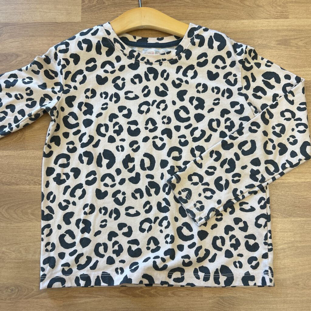 Cat & Jack Leopard LS Tee - 8