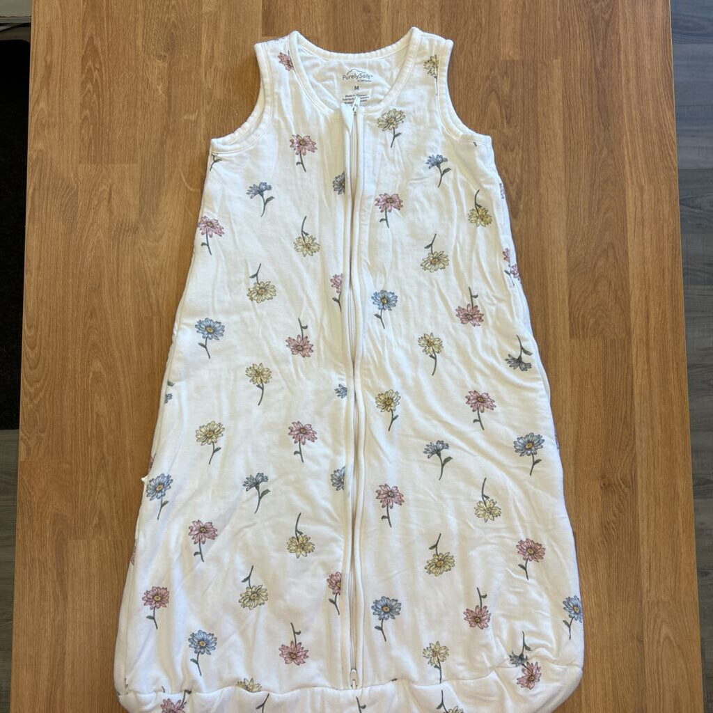 Carter's Purely Soft Daisy Sleep Sack - Cream (M)