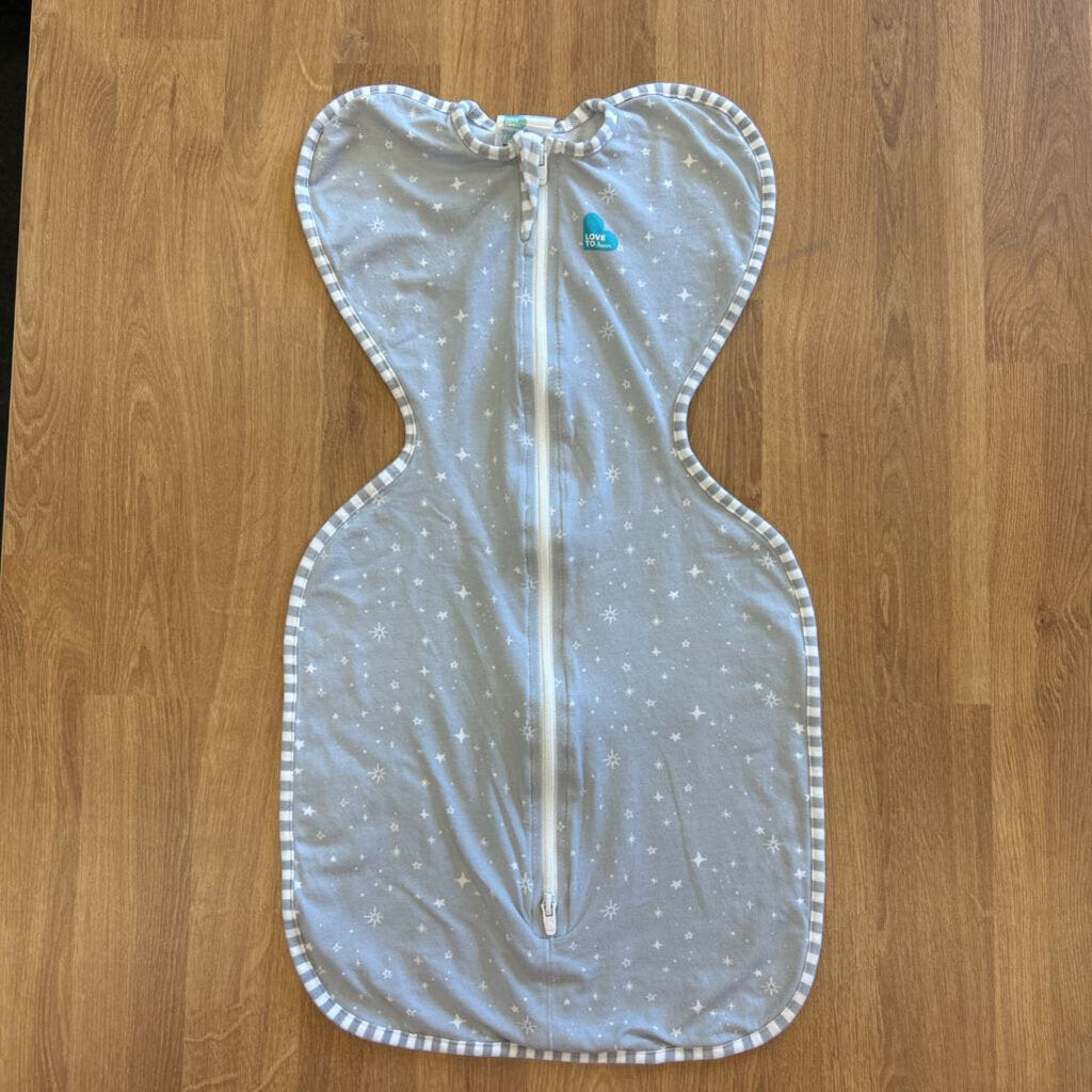 Love to Dream Star Swaddle Pod - Grey (S)