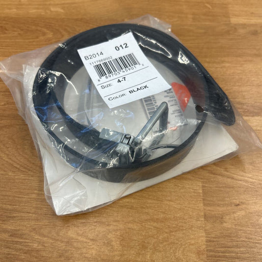 NEW Children's Place Black Belt - Size 4/7