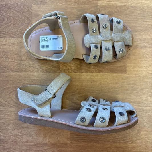 Zara Flowe Sandals (marks) - 9