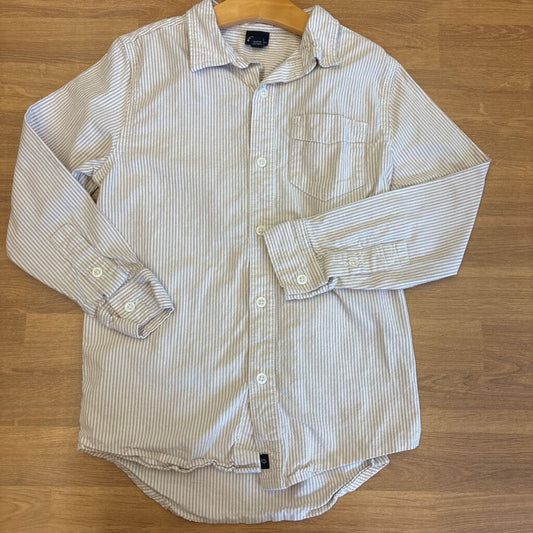 Art Class Stripe LS Button Up - 6/7