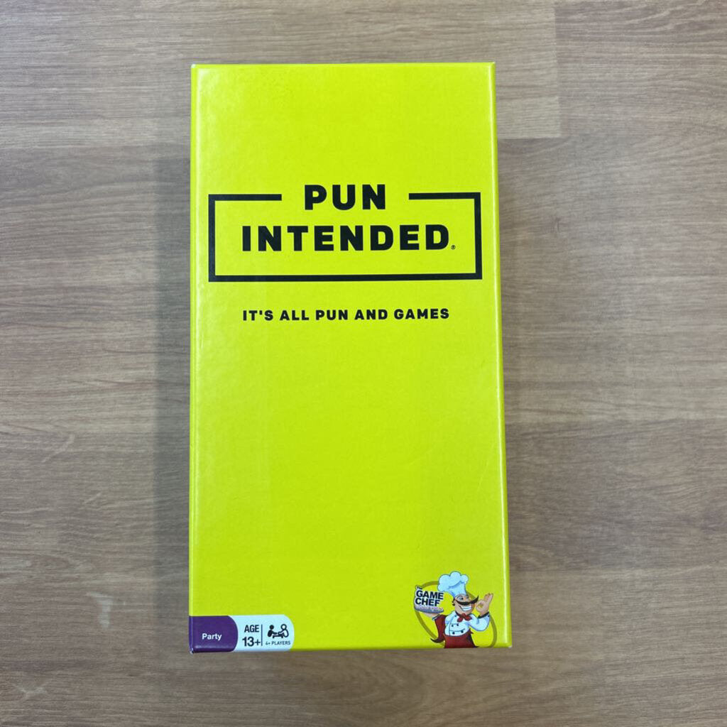 Pun Intended Game