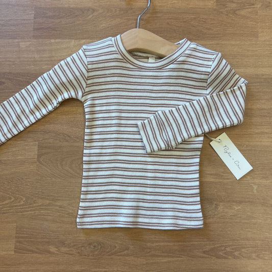 NWT Rylee and Cru Stripe LS Tee - 6/12m