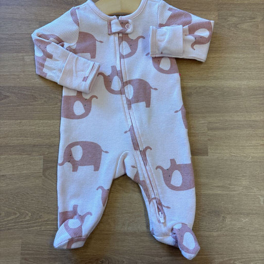 Carter's Elephant Zip Sleeper - NB