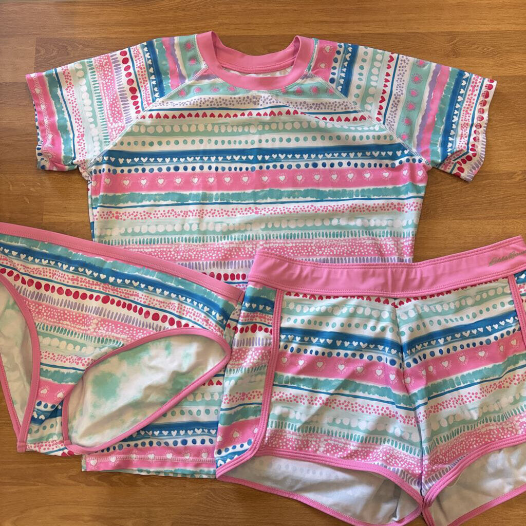 Eddie Bauer Dot Three Pc Swim - 14/16