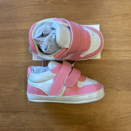 NWT Amazon Pink/White Crib Shoes - 3