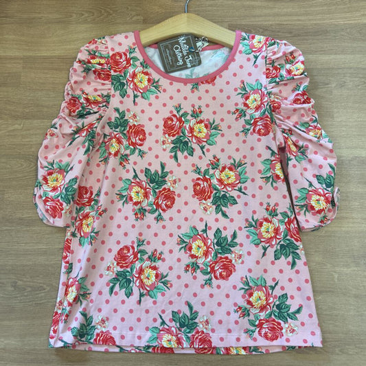NWT Matilda Jane Floral SS Top - 12