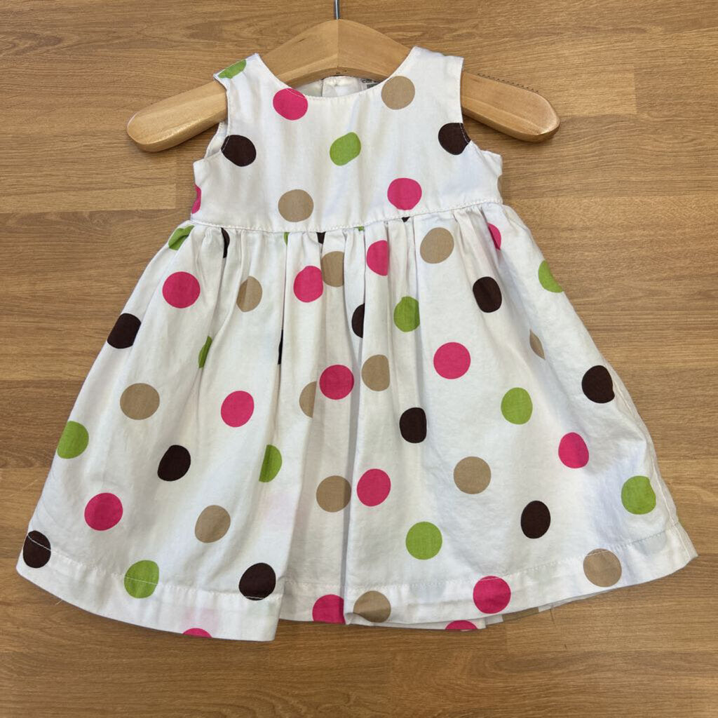Carter's Dot Tank Dress - 6m