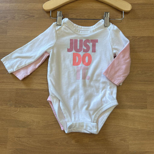 Nike LS Onesie Set of 2 - 6m