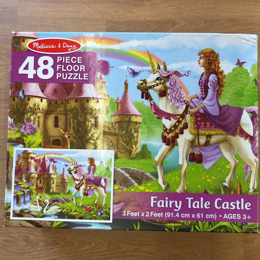 Melissa & Doug Fairy Tale Castle Floor Puzzle