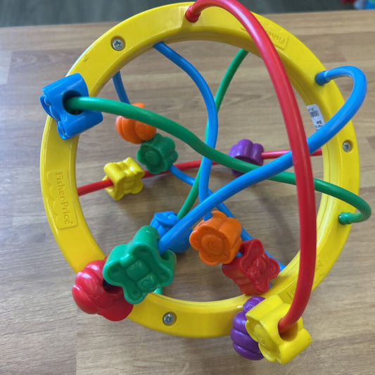 Vintage Fisher Price Fun to Discover Bead Ball