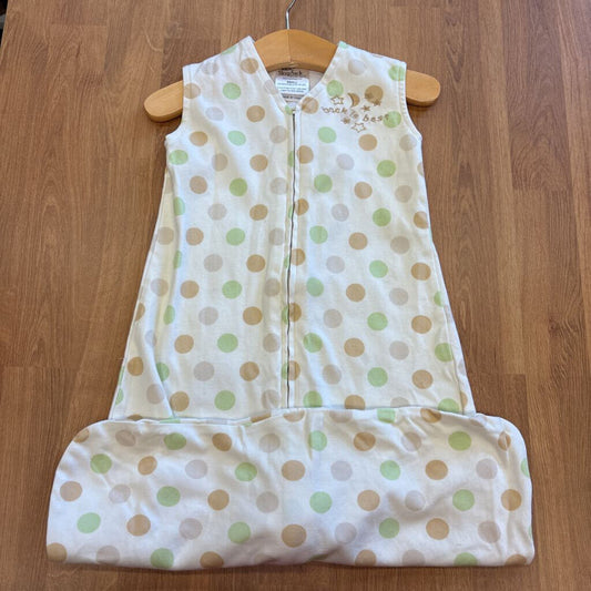 Halo Dot Sleep Sack - Cream (Small)