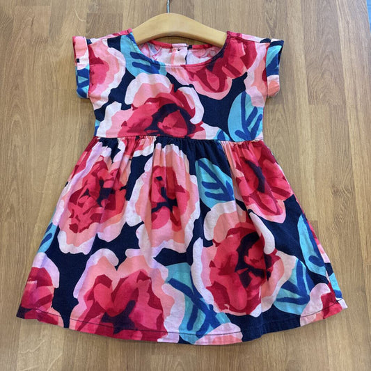 Gymboree Floral SS Dress - 2T