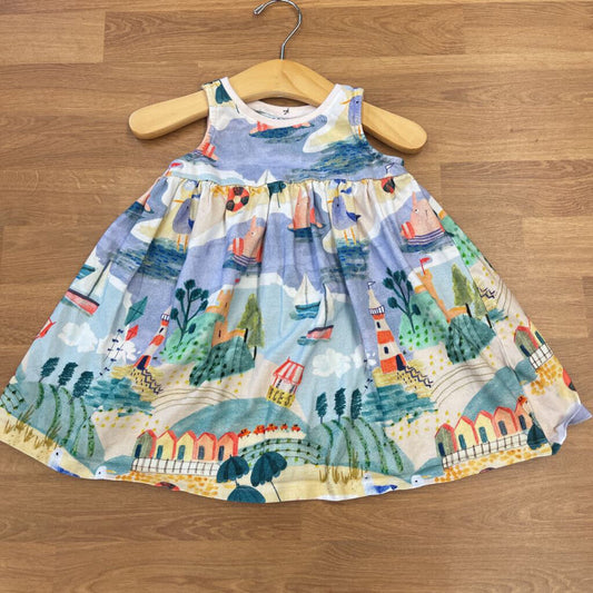 Next Sea Tank Dress - 12/18m