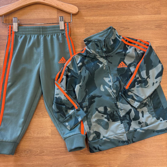 Adidas Camo Tracksuit - 12m