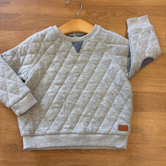 7 For All Mankind Quilted Crewneck - 24m