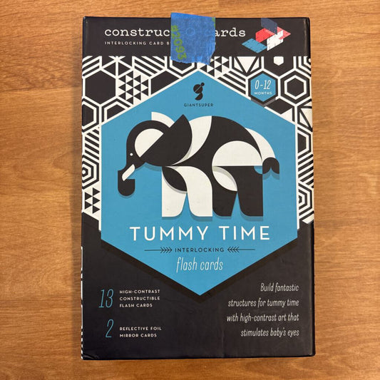 Tummy Time Flash Cards