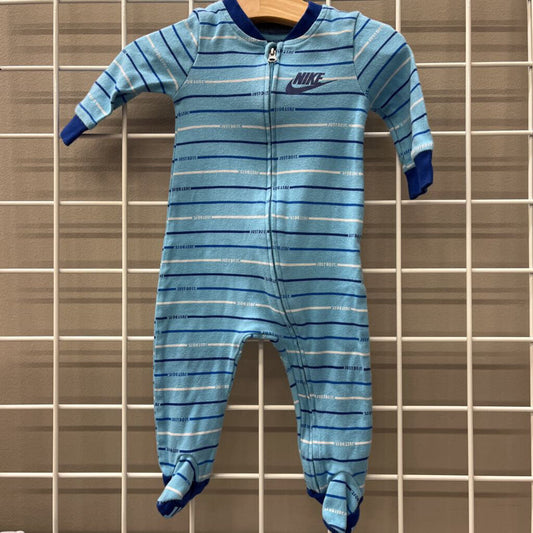 Nike Stripe Zip Sleeper - 6m