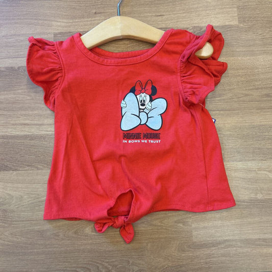 Disney Minnie SS Tie Tee - 4