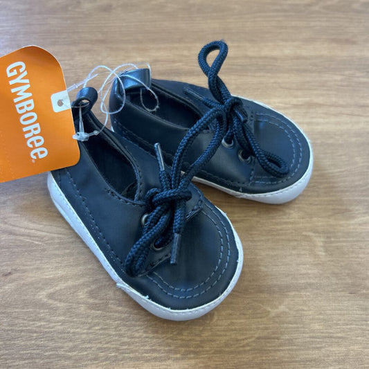 NWT Gymboree Grey Crib Shoes - 2