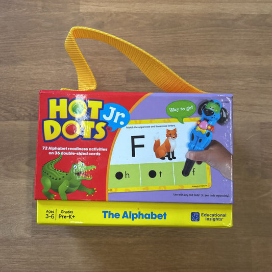 Hot Dots Jr. The Alphabet Cards