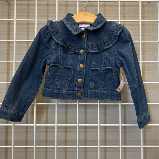 NWT Little Lass Denim Jacket - 3T