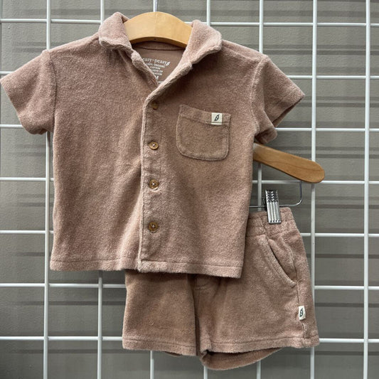 Easy Peasy Terrycloth Two Pc Set - 12m