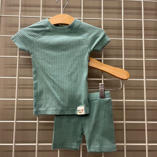 Easy Peasy Terrycloth Two Pc Set - 12m