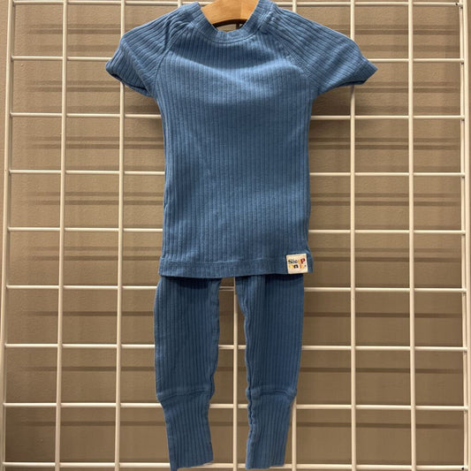 Sleep On It Ribbed Pjs - 2T